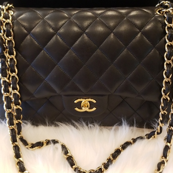 CHANEL Double Flap Black Hand - Picture 2 of 8